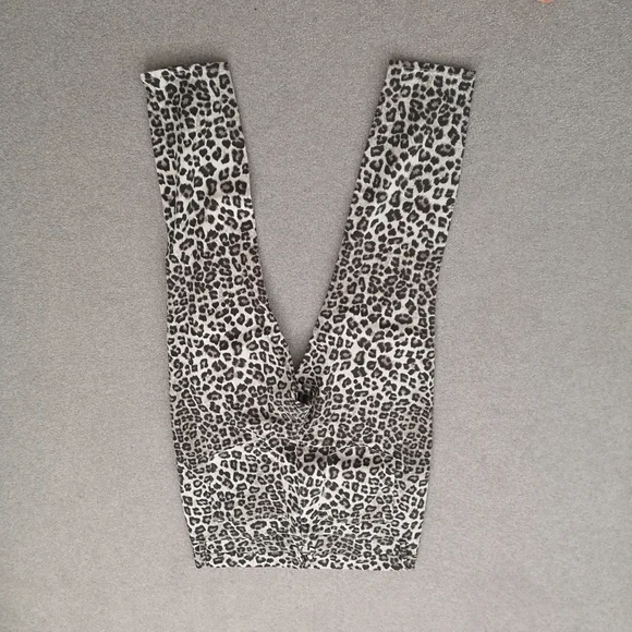 Good American Good Waist Size 18 Leopard Print Skinny Jeans - Picture 3 of 5